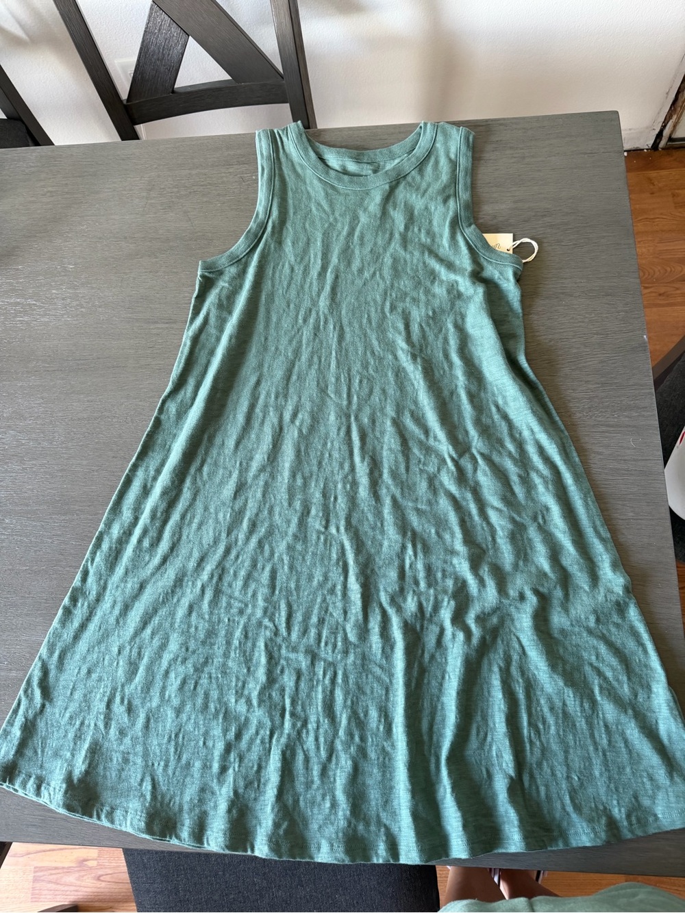Sleeveless A-Line Tank Dress